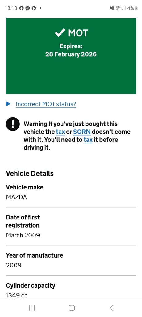 image for Mazda, 2, Hatchback, 2009, Manual, 1349 (cc), 3 doors very cheap car be quick