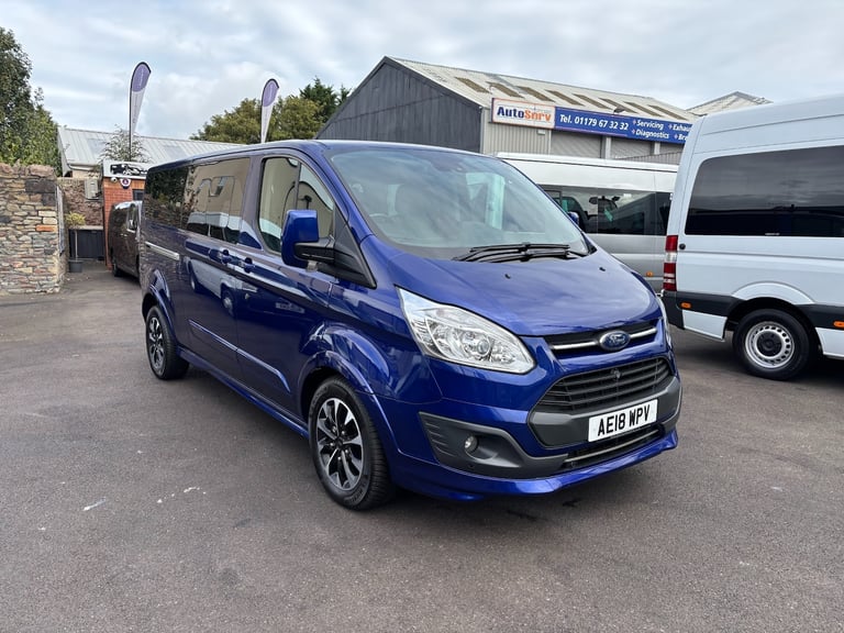 2018 Ford Tourneo Custom 2.0 TDCi 170ps sport Low Roof 8 Seater Titanium Minibus Diesel Manual
