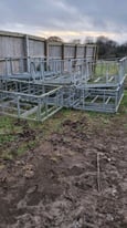 10 x Galvanised Steel Crates/ Stillage