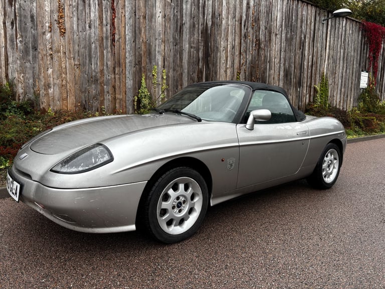 FIAT BARCHETTA 1.8 16V LEFT HAND DRIVE 1999 V IN SILVER