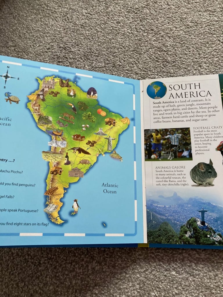 Picture World Atlas for Kids 🌍