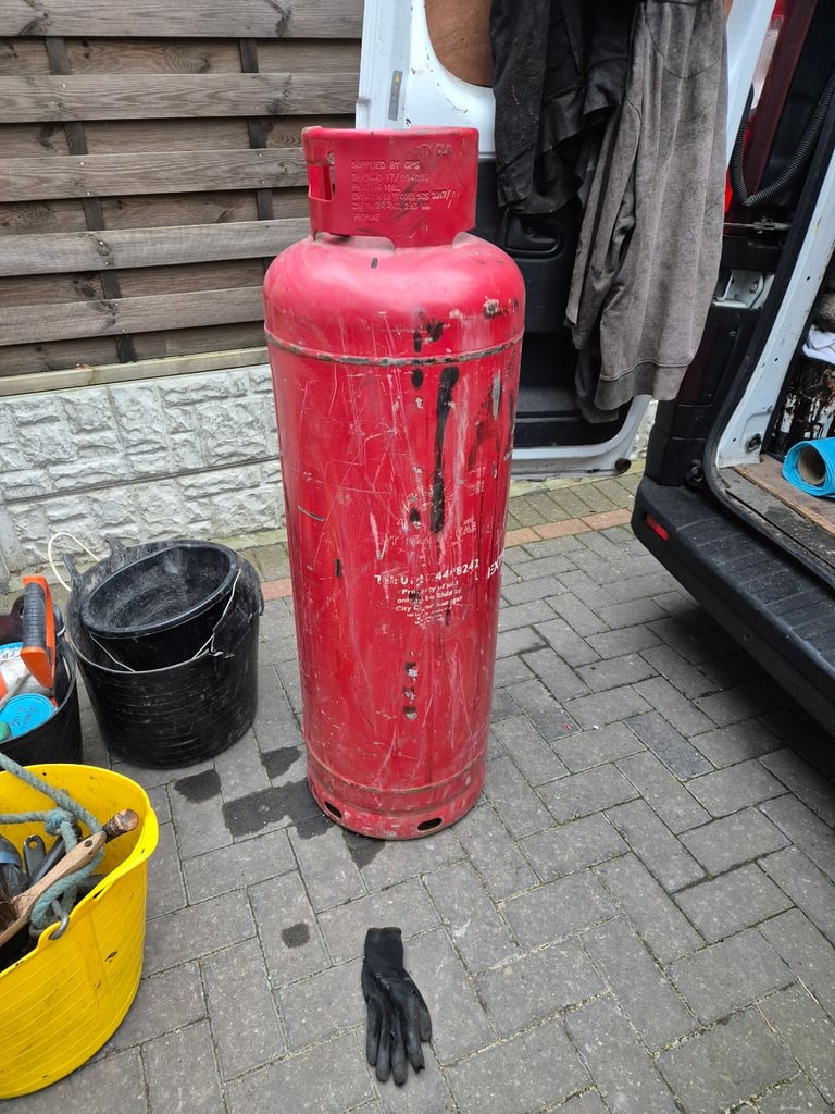 image for large gas bottle