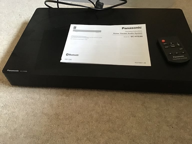 Panasonic Home Theater Audio System . Model SC-HTE80