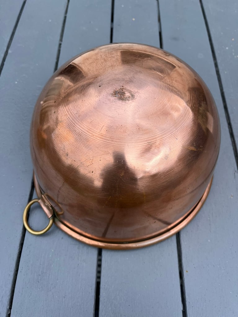 Vintage Copper mixing bowl