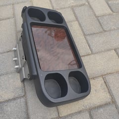NISSAN ELGRAND E52 PE52 CENTER FOLDING TABLE FOOD TRAY QUAD CUPHOLDER 