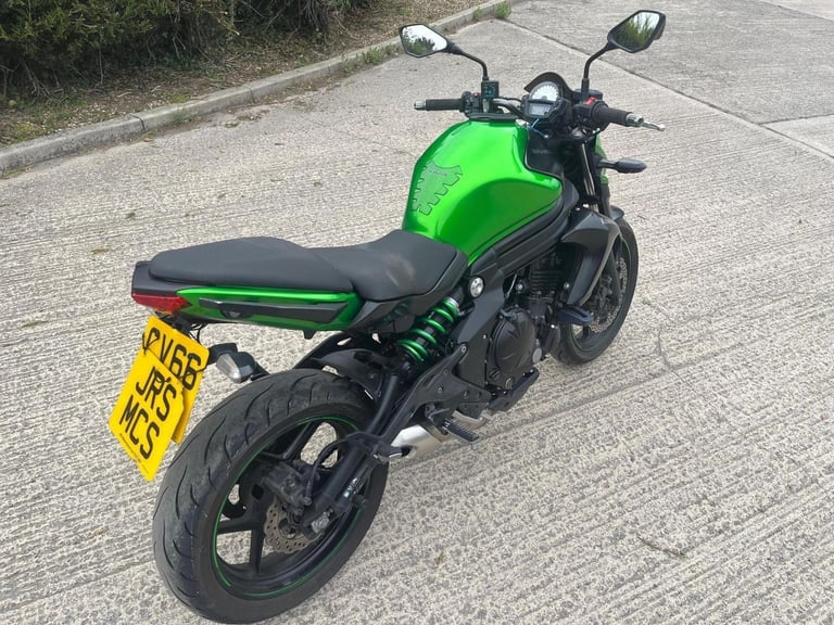 2016 66 KAWASAKI ER 650 FFF ABS ER6N ER6 ER-6N NAKED BLACK CLEAN LOW MILES