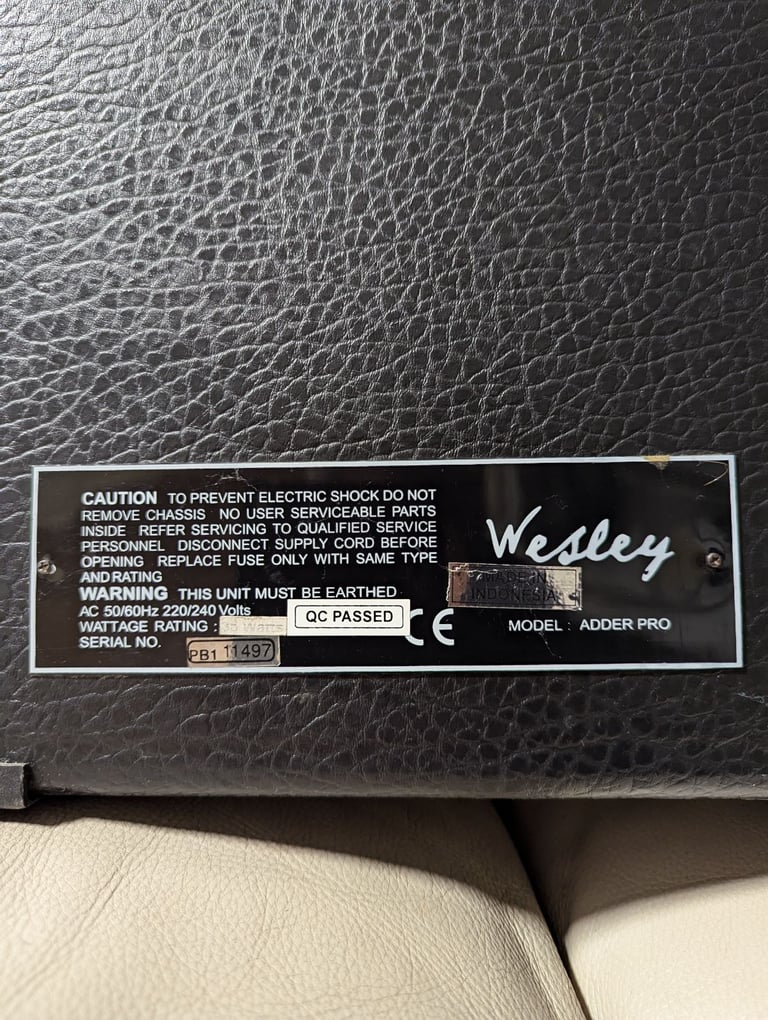 image for Wesley amplifier.