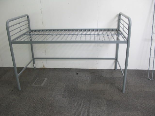 High Sleeper Bed Single Metal Bed Frame . Height from ground to the bed base is 97cm