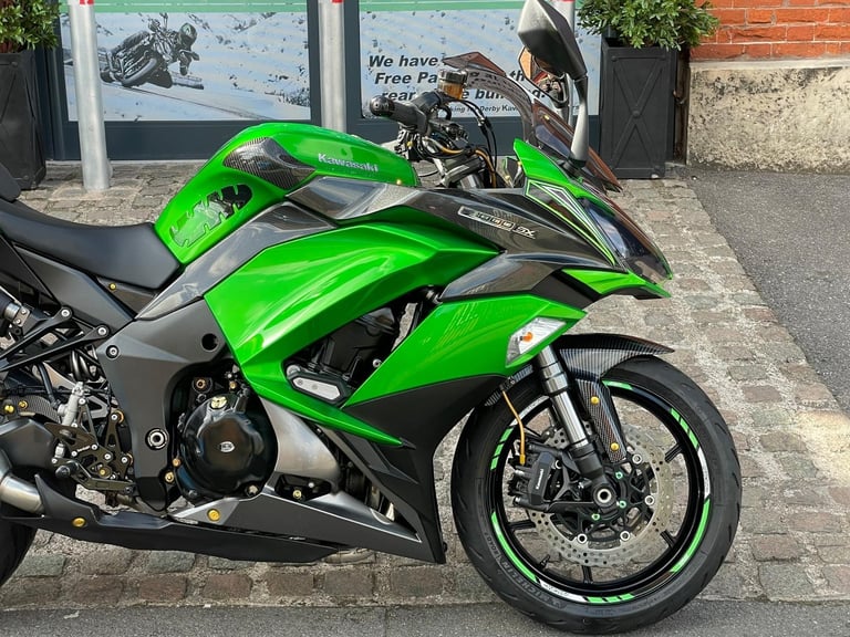 2017 Kawasaki Z1000sx sports touring motorcycle in Green