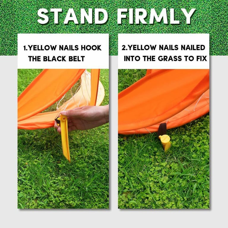 Brand New Kids Childs Football Training Soccer Pop Up Goal Post Net Ou