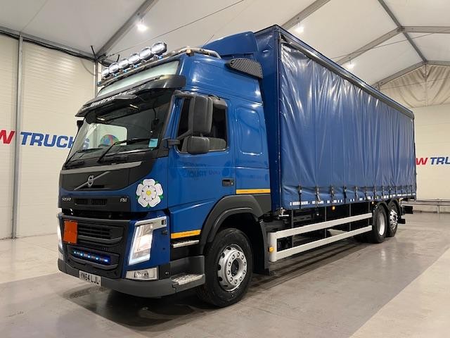 Volvo FM 330 6x2 Rear Lift Sleeper Cab Curtainsider