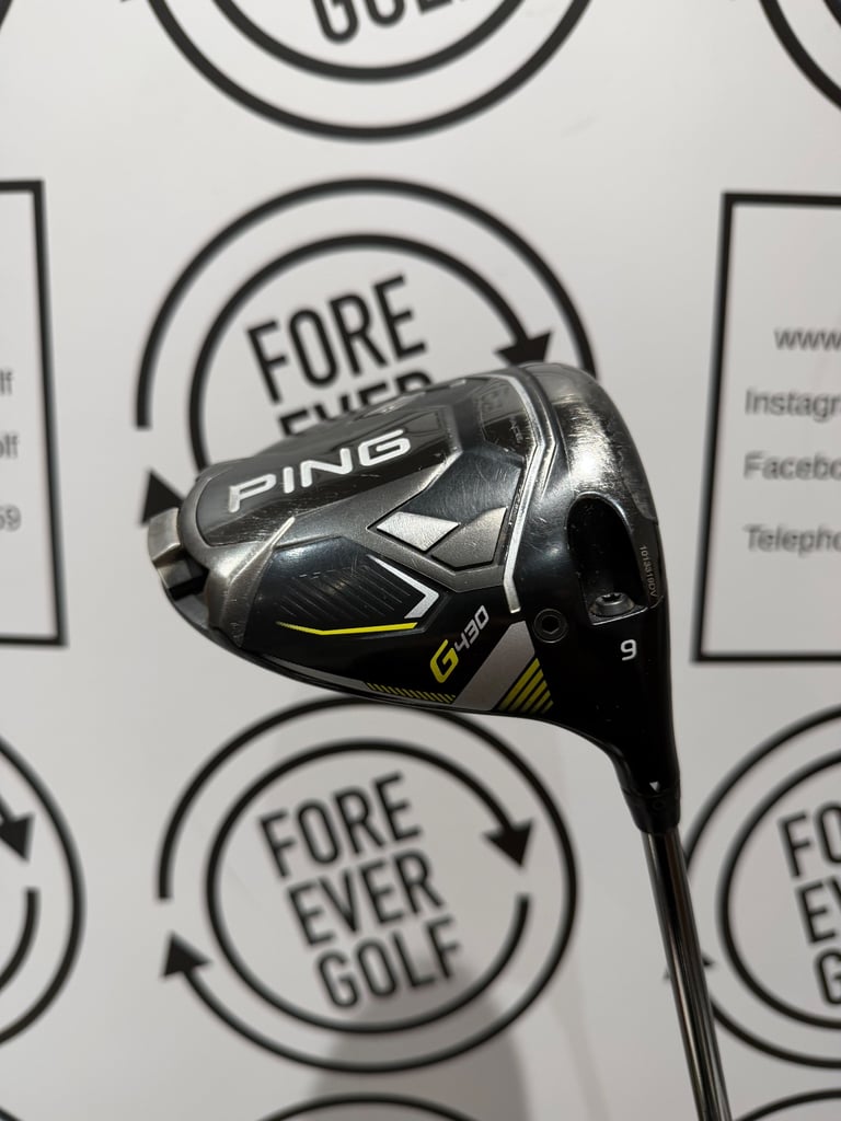 image for PING G430 MAX DRIVER / 9 Deg / Mens RH / 65g Stiff Flex / GOOD USED