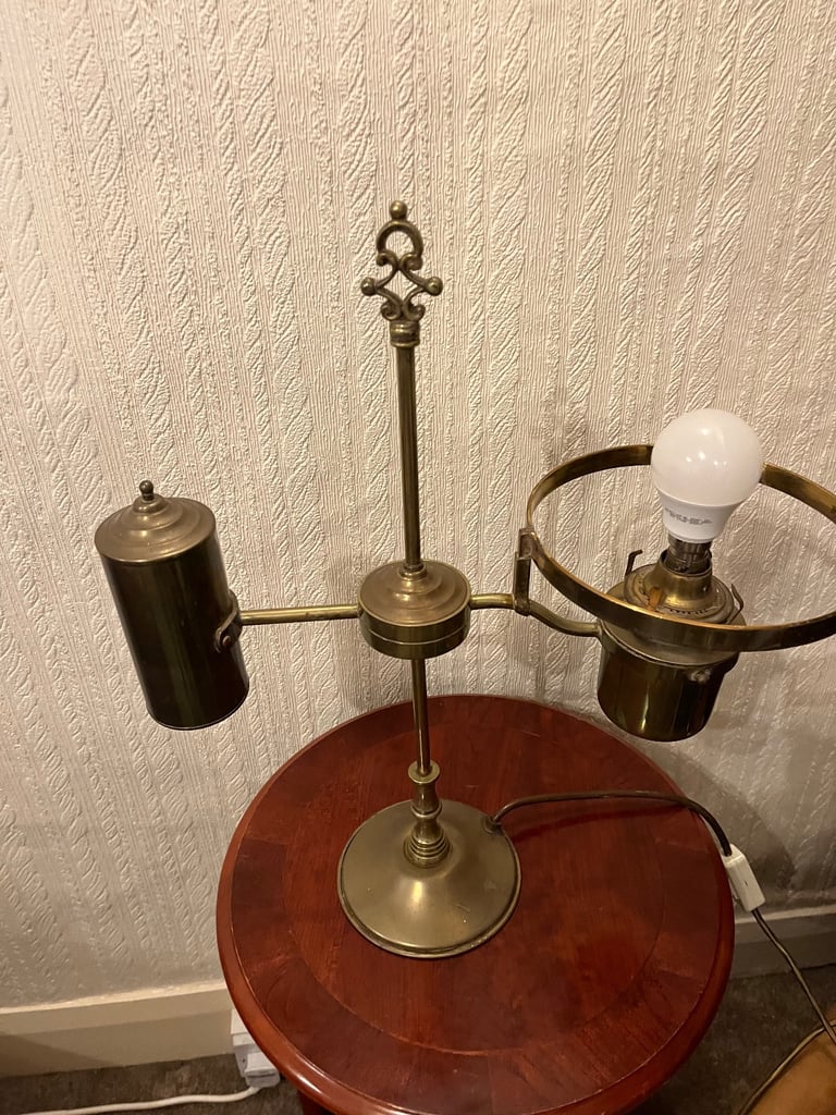 image for Brass Student style lamp