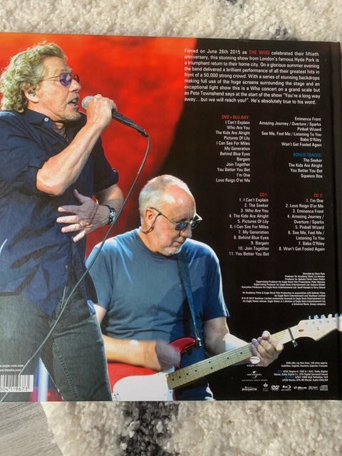 The Who At Hyde Park