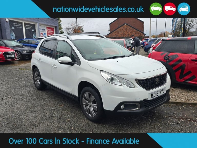2016 Peugeot 2008 1.2 PureTech Active SUV 5dr Petrol Manual Euro 6 (82 ps) HATCHBACK Petrol Manual