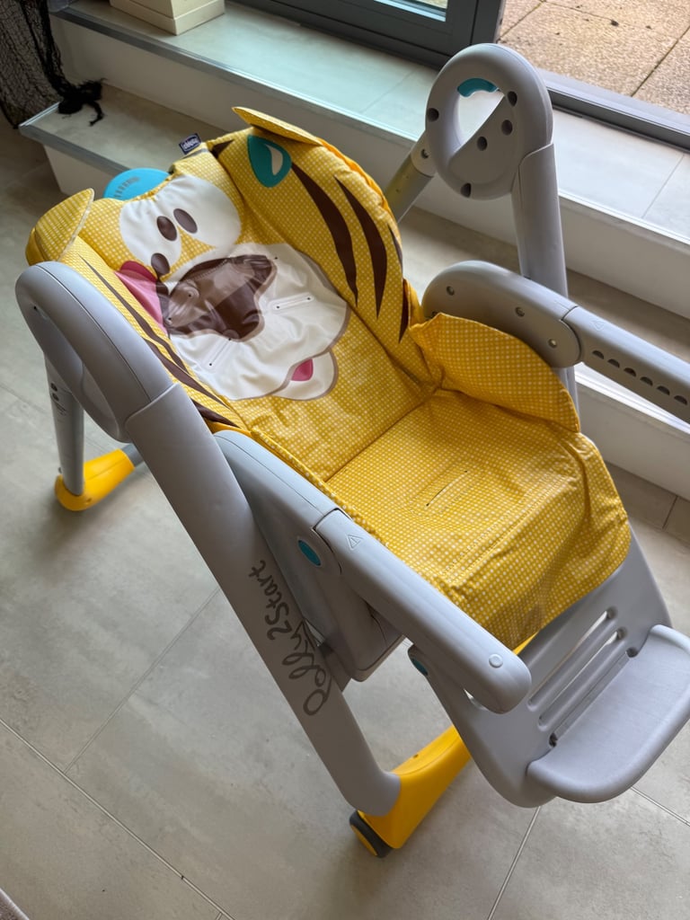 Chicco Polly 2 start jungle high chair 