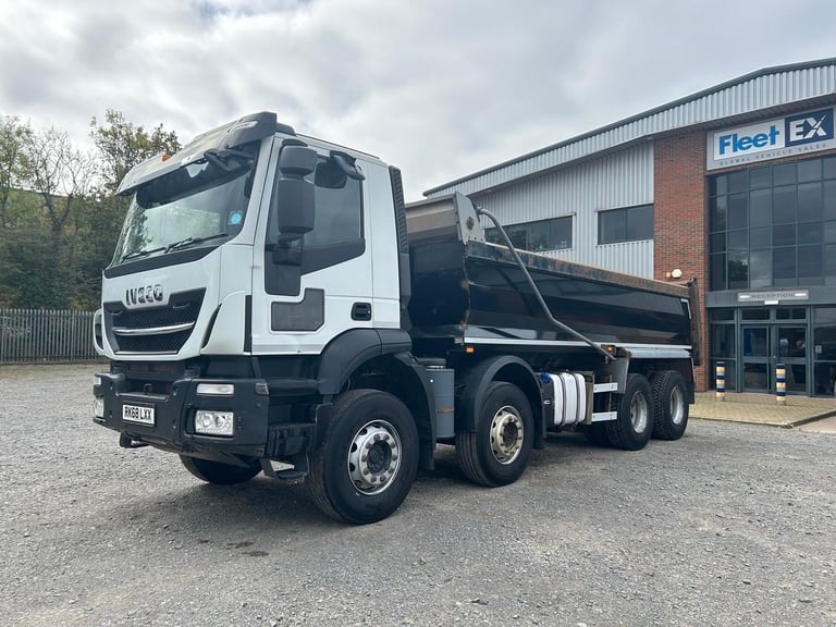 IVECO STRALIS X-WAY 8X4 STEEL TIPPER 2018 – RK68 LXX