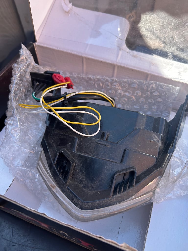 Kawasaki integrated tail light