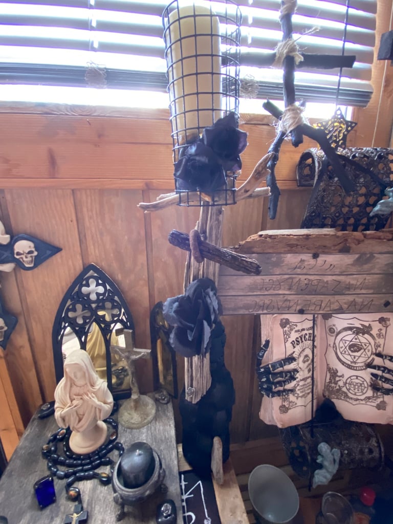 image for Gothic candle stick 
