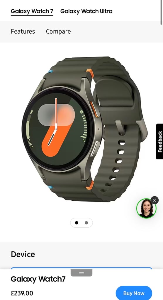 image for Galaxy watch7 BNIB