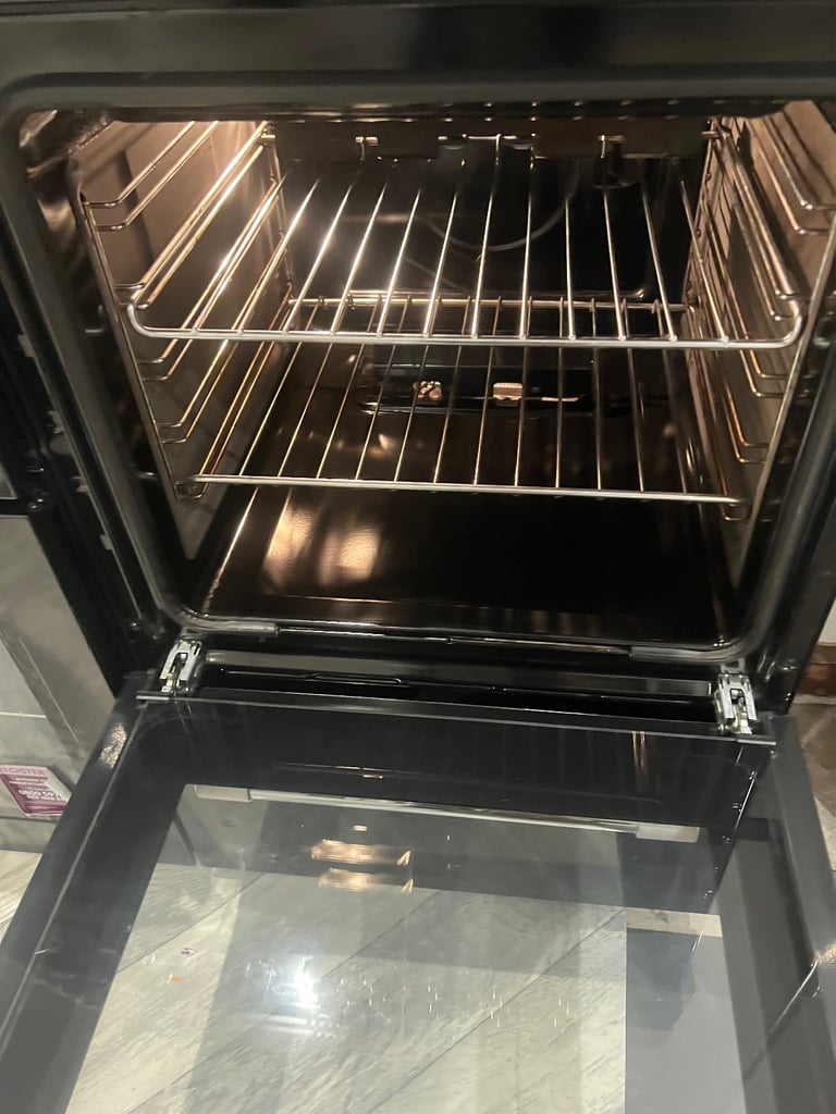 LEISURE Cookmaster CK100G232K 100 cm Gas Range Cooker - Black (includes extractor hood)