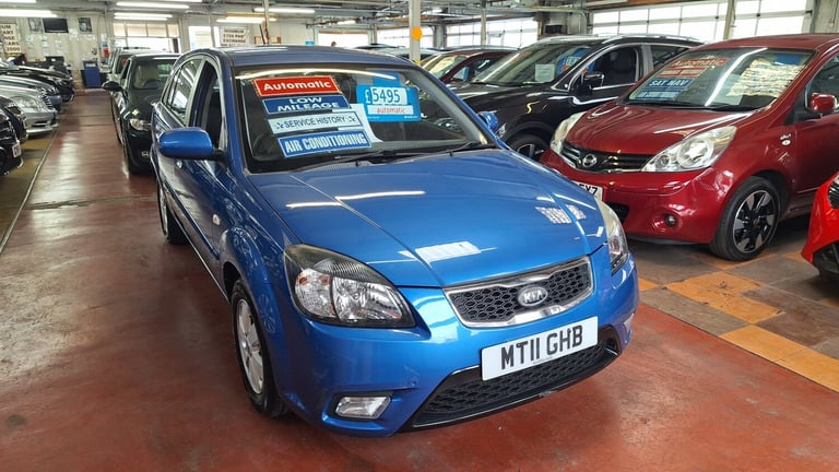 2011 Kia Rio '2' 1.4 Automatic 5-Door From £4,695 + Retail Package HATCHBACK Petrol Automatic