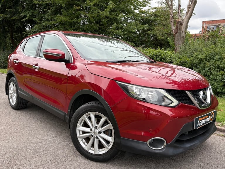 2016 Nissan Qashqai 1.2 DiG-T ACENTA SMART VISION PACK 2016 *WARRANTED LOW 37,498 MILES HATCHBACK...