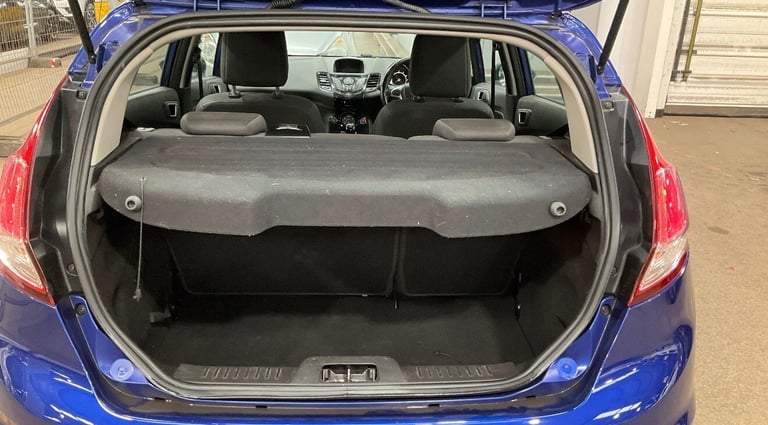 2015 FORD FIESTA 1.0 ECOBOOST ZETEC 5 DOOR BLUE HPI CLEAR NATIONWIDE DELIVERY