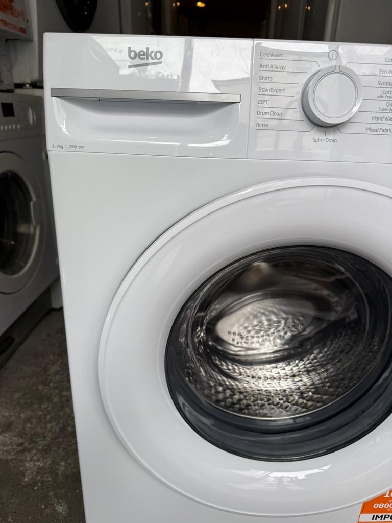 Beko 7kg A+ Like New Washing Machine With Free Delivery N Warranty 