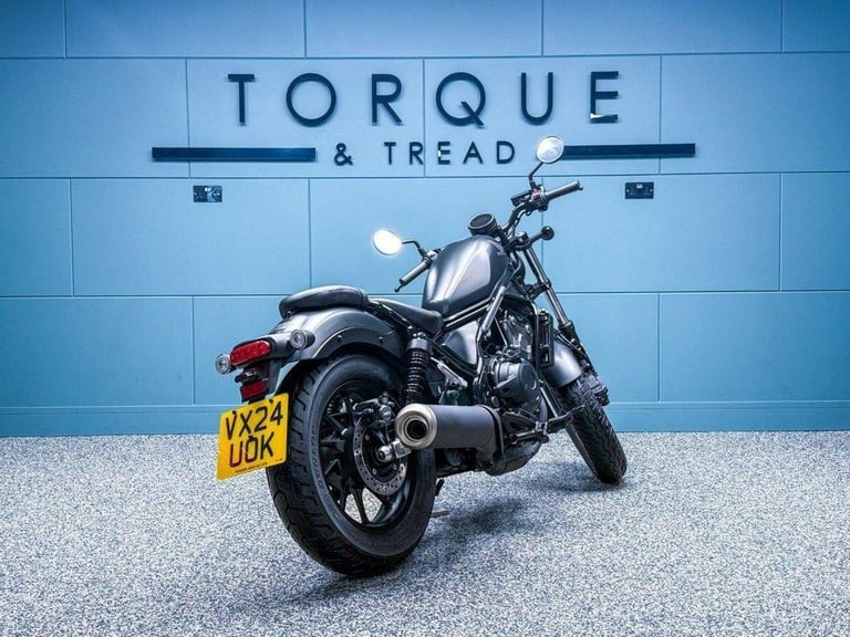 2024 24 HONDA CMX500 REBEL 500 CUSTOM CRUISER - LOW MILES - OEM