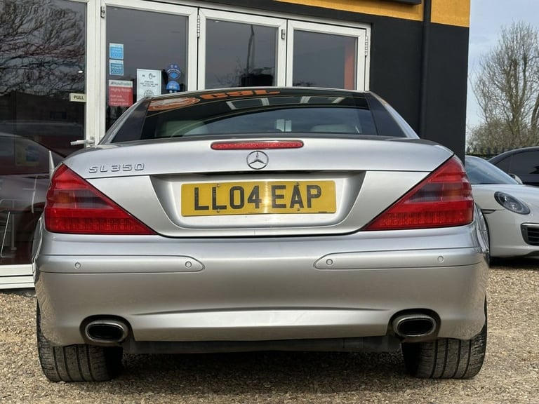 2004 04 MERCEDES-BENZ SL 3.7 SL350 CONVERTIBLE 2DR PETROL AUTOMATIC (281 G/KM, 2