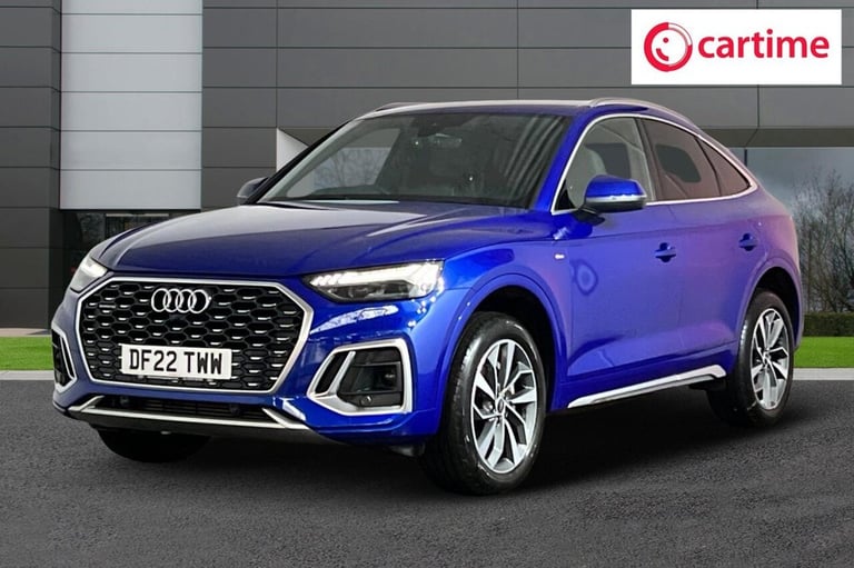 2022 Audi Q5 2.0 TFSI 45 S line Sportback 5dr Petrol S Tronic quattro Euro 6 (s/s) (265  ESTATE P...