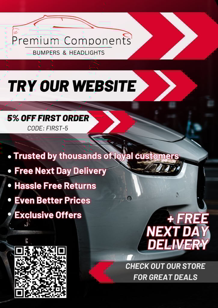 Skoda Octavia VRS Front Bumper Mk3 Genuine Grey 2017 - 2020 [AO53]