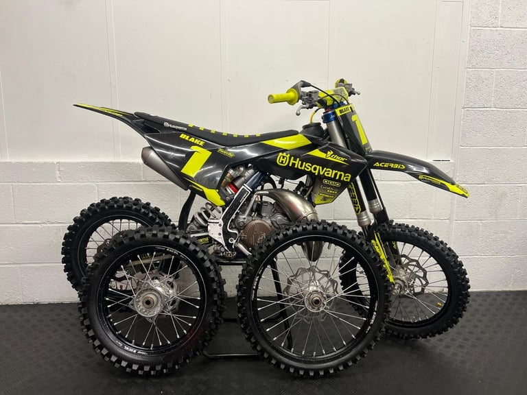 2019 Husqvarna TC 85 Big AND Small wheels included 2 stroke motocross bike