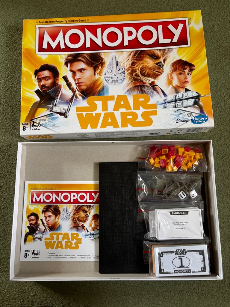Star Wars SOLO Monopoly Game