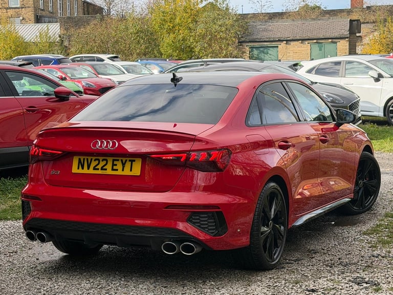 2022 Audi S3 2.0 TFSI S Tronic quattro Euro 6 (s/s) 4dr SALOON Petrol Automatic