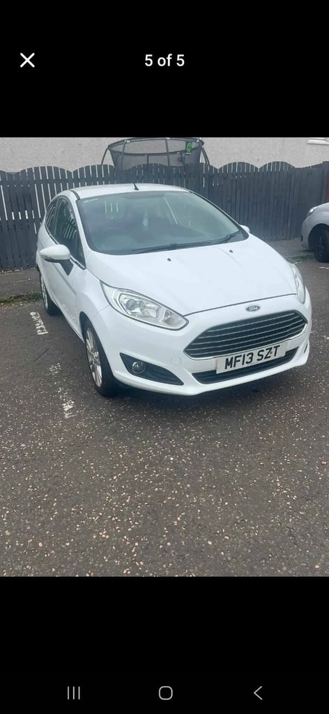 Ford, FIESTA, Hatchback, 2013, Manual, 998 (cc), 3 doors