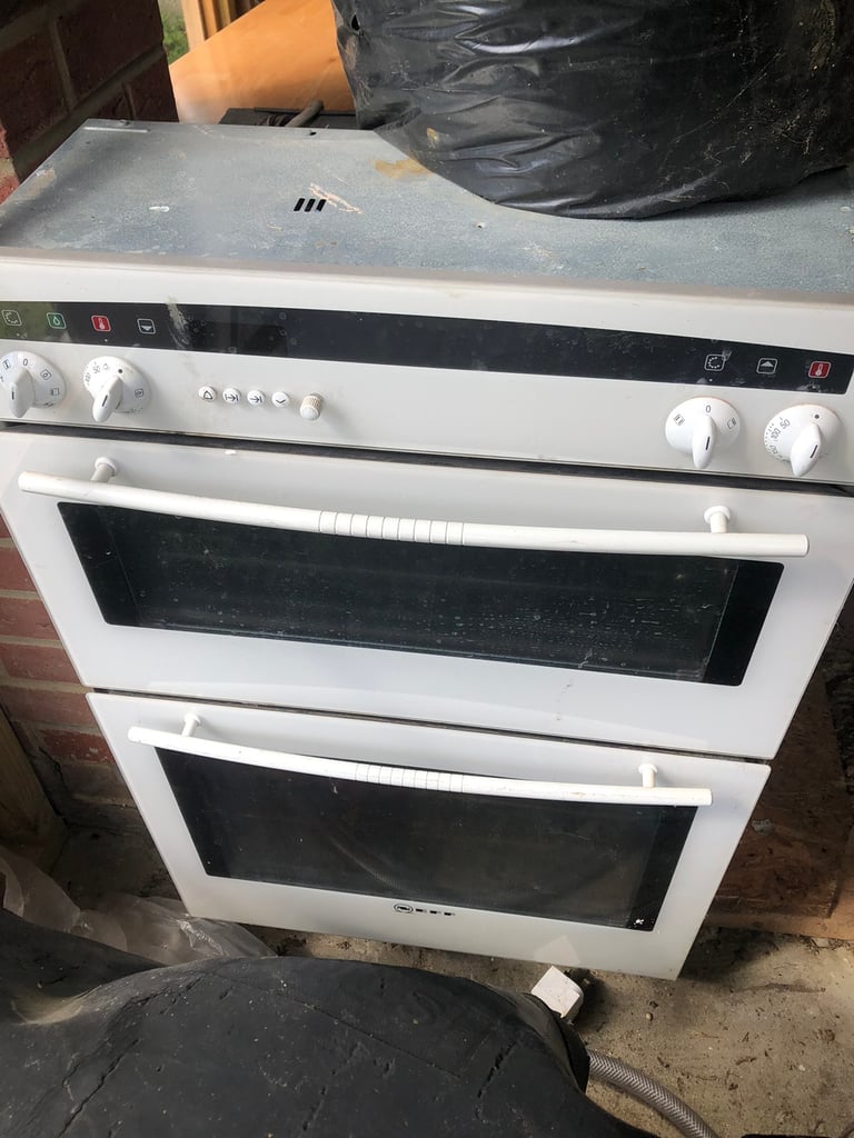 Neff double electric oven white 