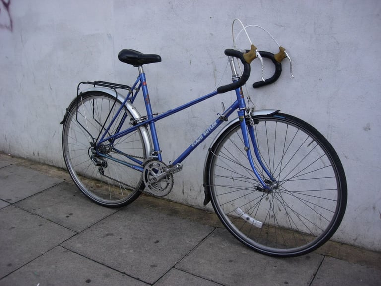 image for Classic Eroica Mixte/ Road/ Bike by Claud Butler, Blue, Reynolds 531, JUST SERVICED