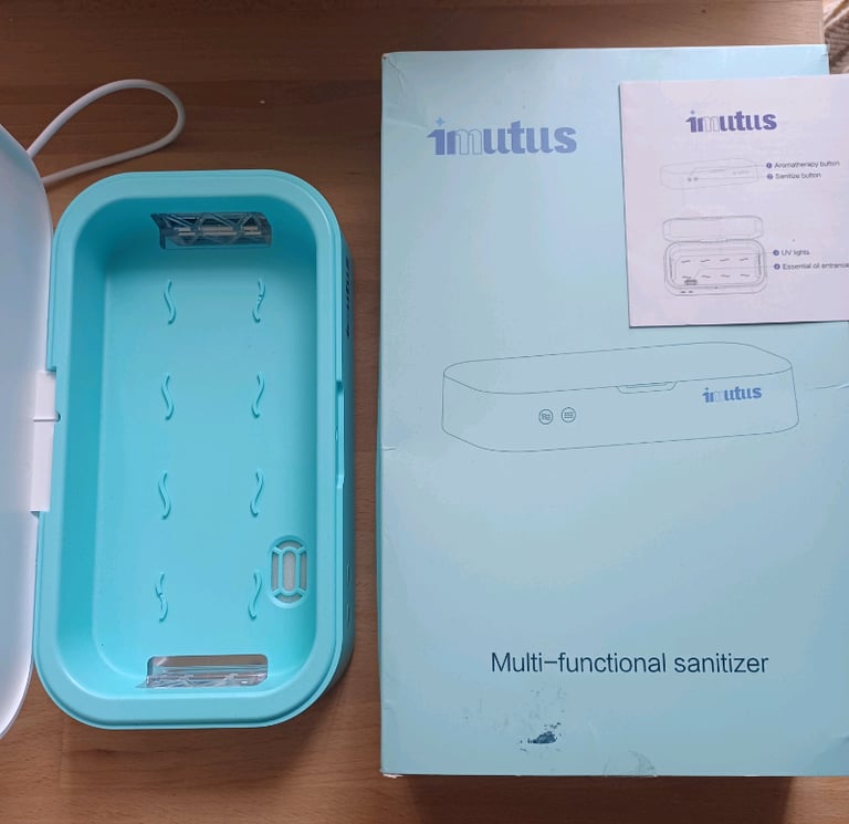 Imutus Multifunctional Sanitiser. Like new Hardly used.