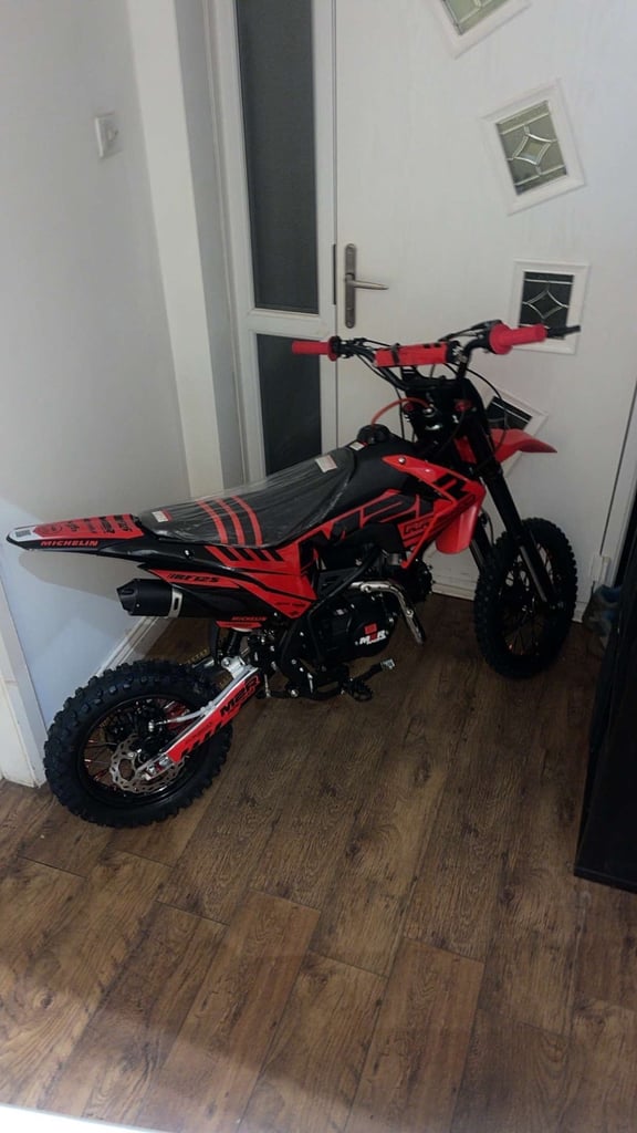 image for M2R RF125 S2 125cc 86cm Red Dirt Bike 