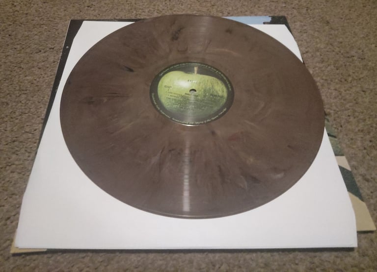 The Beatles Abbey Road splatter vinyl album mint 