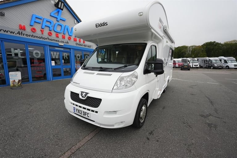 Elddis Autoquest 145 PEUGEOT 4 BERTH 4 TRAVEL SEAT MOTORHOME