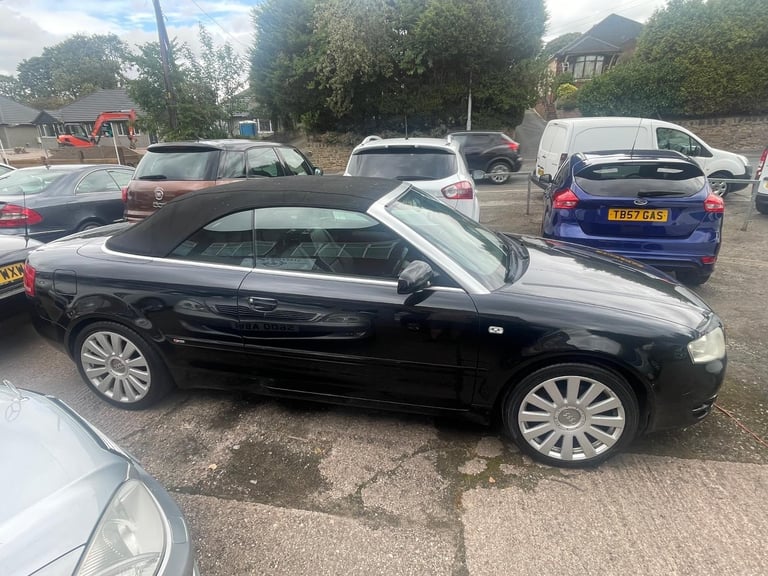 Audi A4 cabriolet 1.8 T (57) plate 
