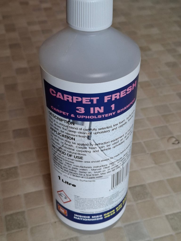 image for Carpet Cleaner Solution 600ml available FREE
