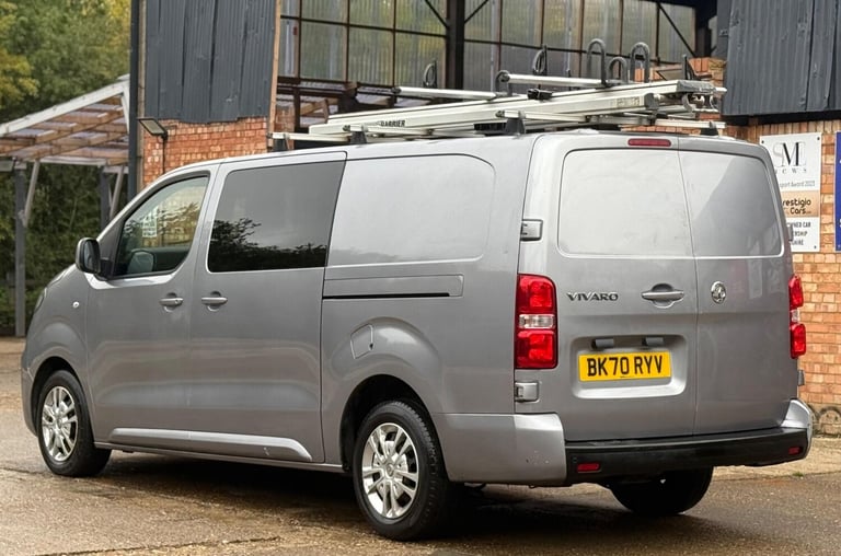 2020 Vauxhall Vivaro 2.0 Turbo D 3100 Sportive Crew Van L2 H1 Euro 6 (s/s) 5dr