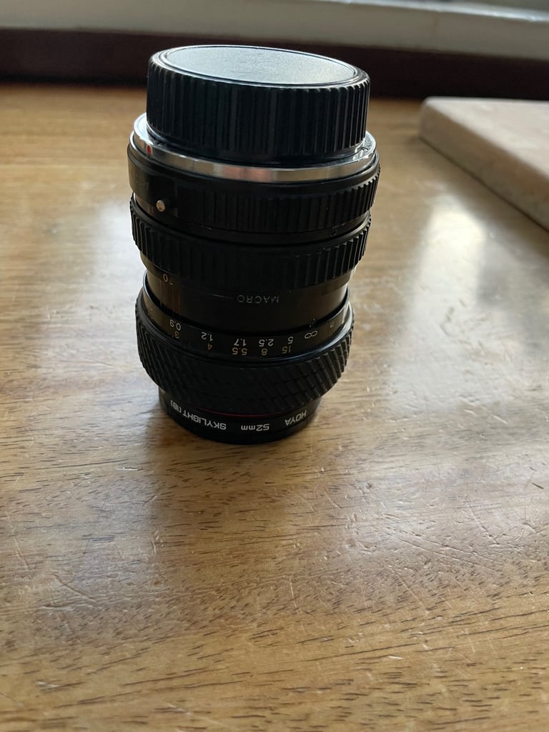 image for Pentax P30 SLR with 50mm lens; with case plus Tokina 28-70mm lens