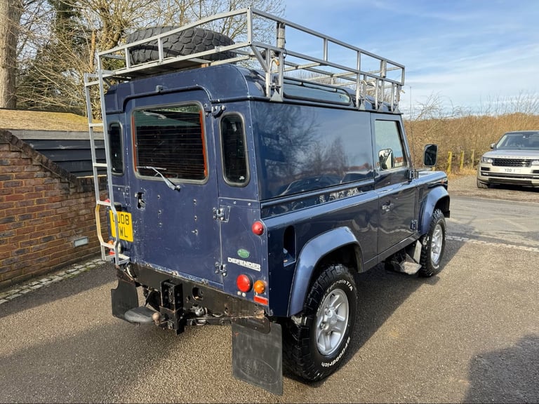 2008 Land Rover Defender County Hard Top TDCi PANEL VAN Diesel Manual