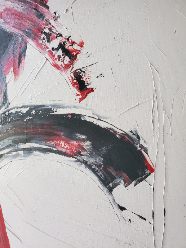 Original oil painting, abstract art direct from artist