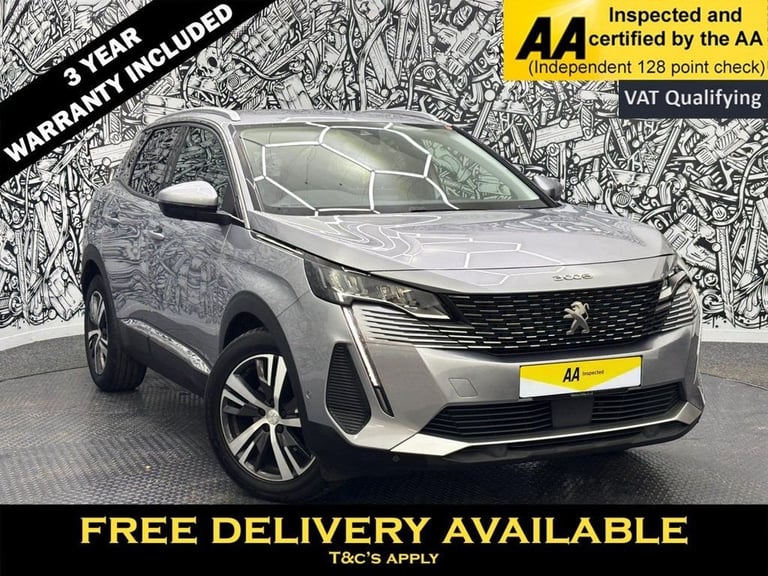 image for 2021 Peugeot 3008 1.2 PureTech Allure Premium SUV 5dr Petrol Manual Euro 6 (s/s) (130 ps) HATCHBA...
